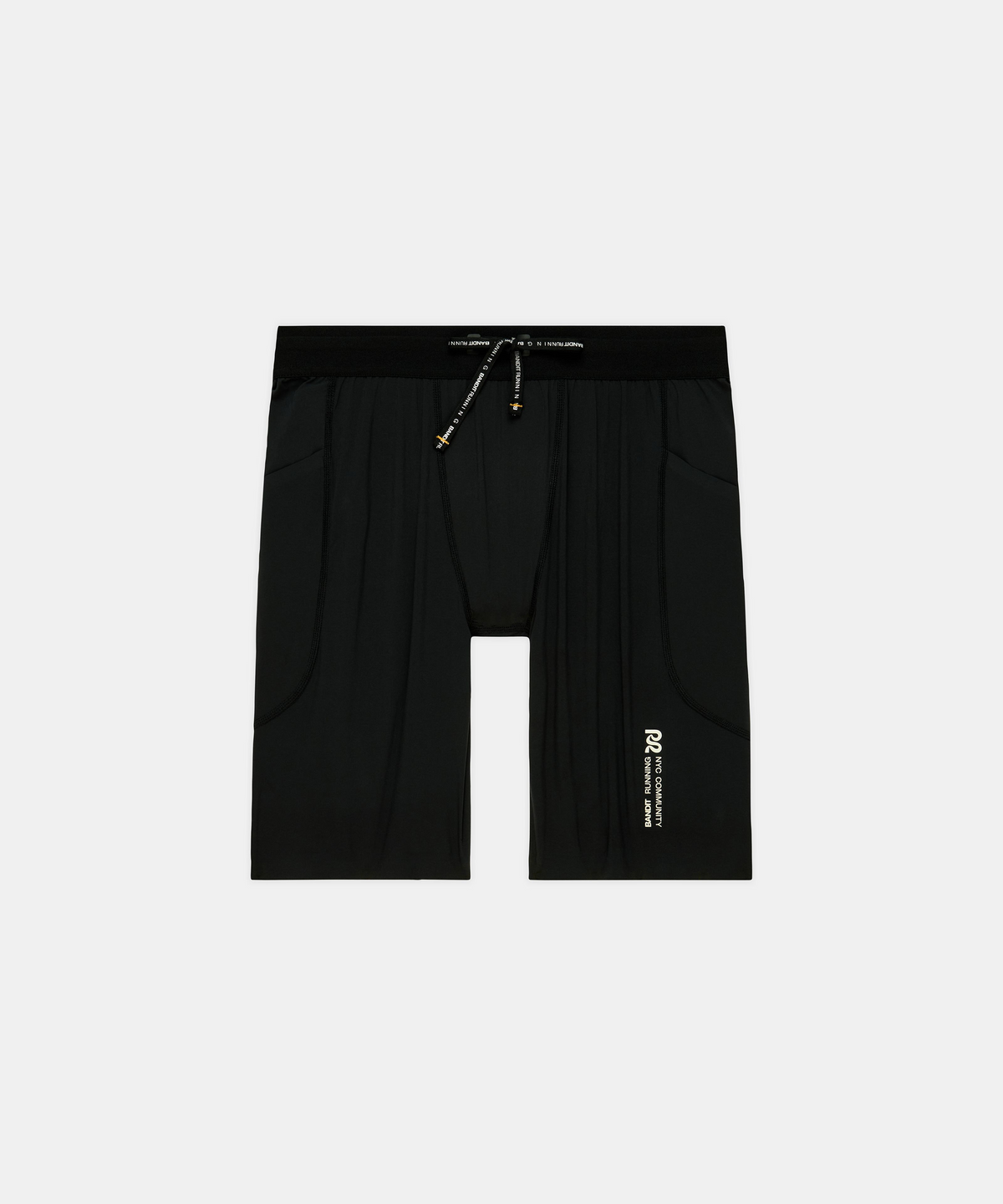 Malla corta Bandit SoLite para hombre, color negro - vista plana del producto