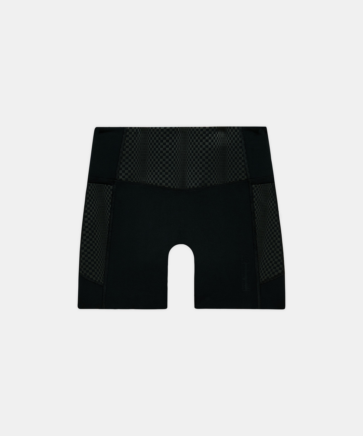 Short de compresión Bandit Stamina-V Threshold para mujer, color negro - vista plana del producto