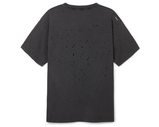 MothTech T-Shirt Aged Black - vista posterior de la prenda