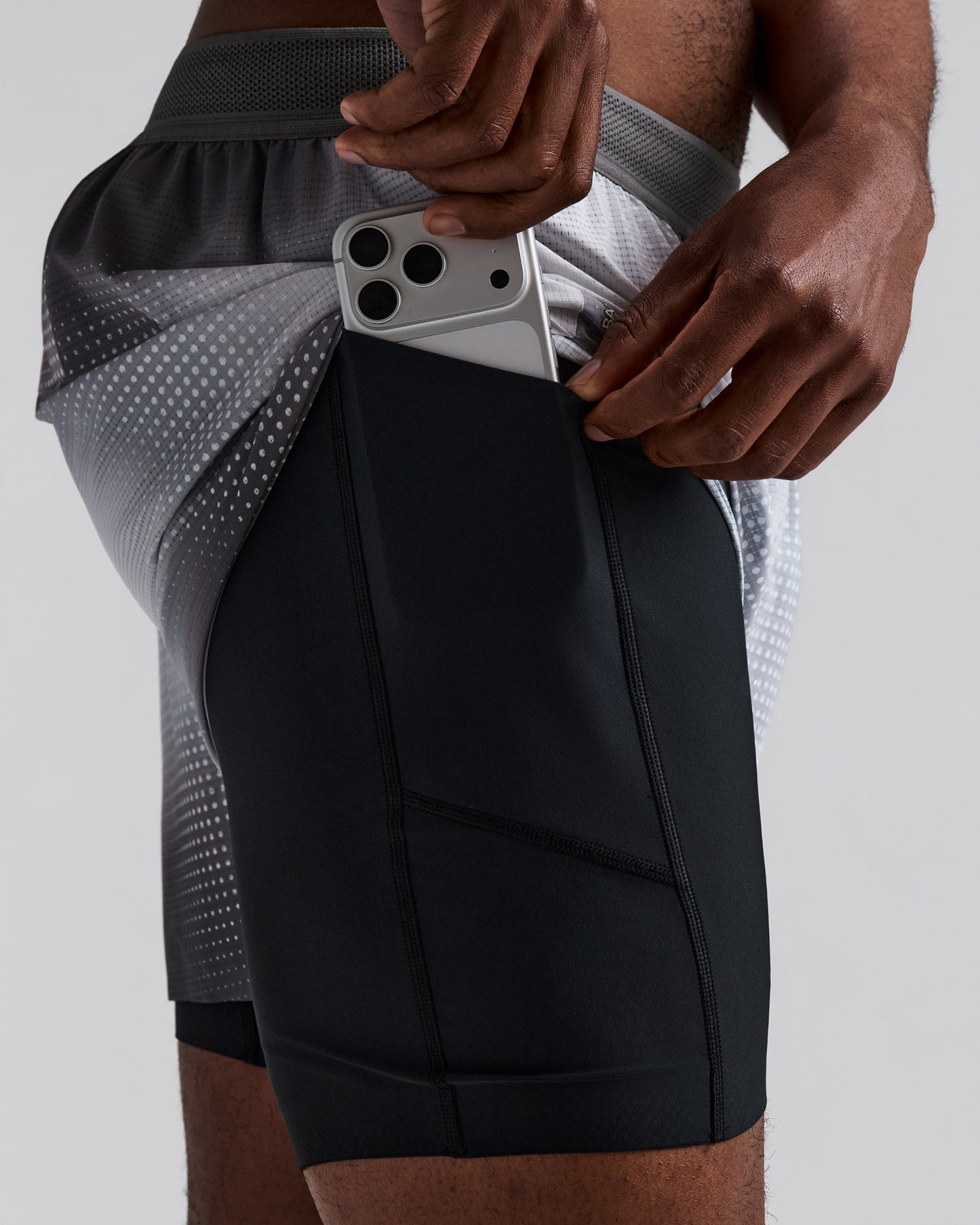 Men's CoolGrid 2-in-1 Run Short