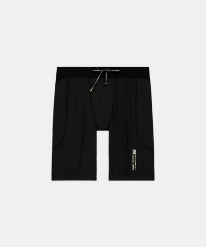 Malla corta Bandit SoLite para hombre, color negro - vista plana del producto