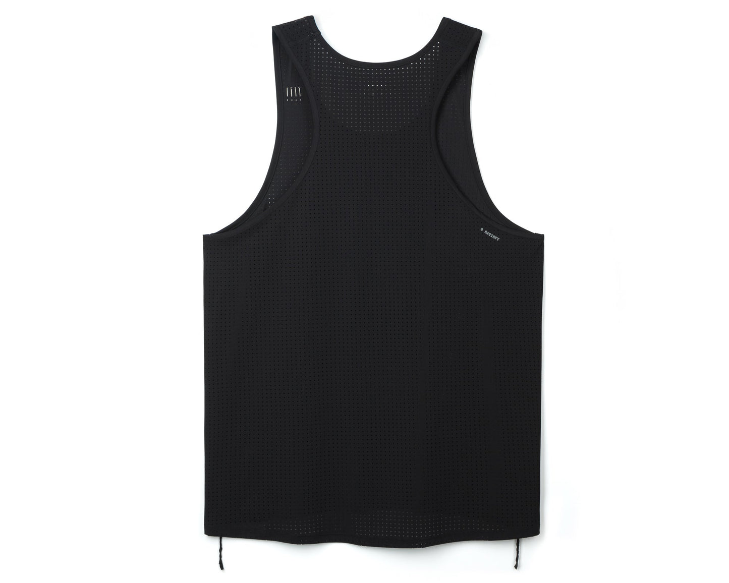 Space-O Singlet Black - vista posterior de la prenda