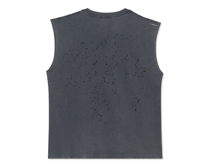 MothTech Muscle Tee Aged Black - vista posterior de la prenda