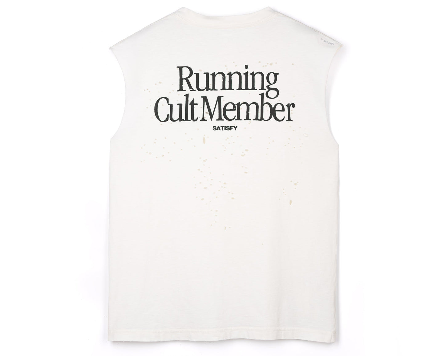MothTech Muscle Tee Off-White - vista posterior de la prenda