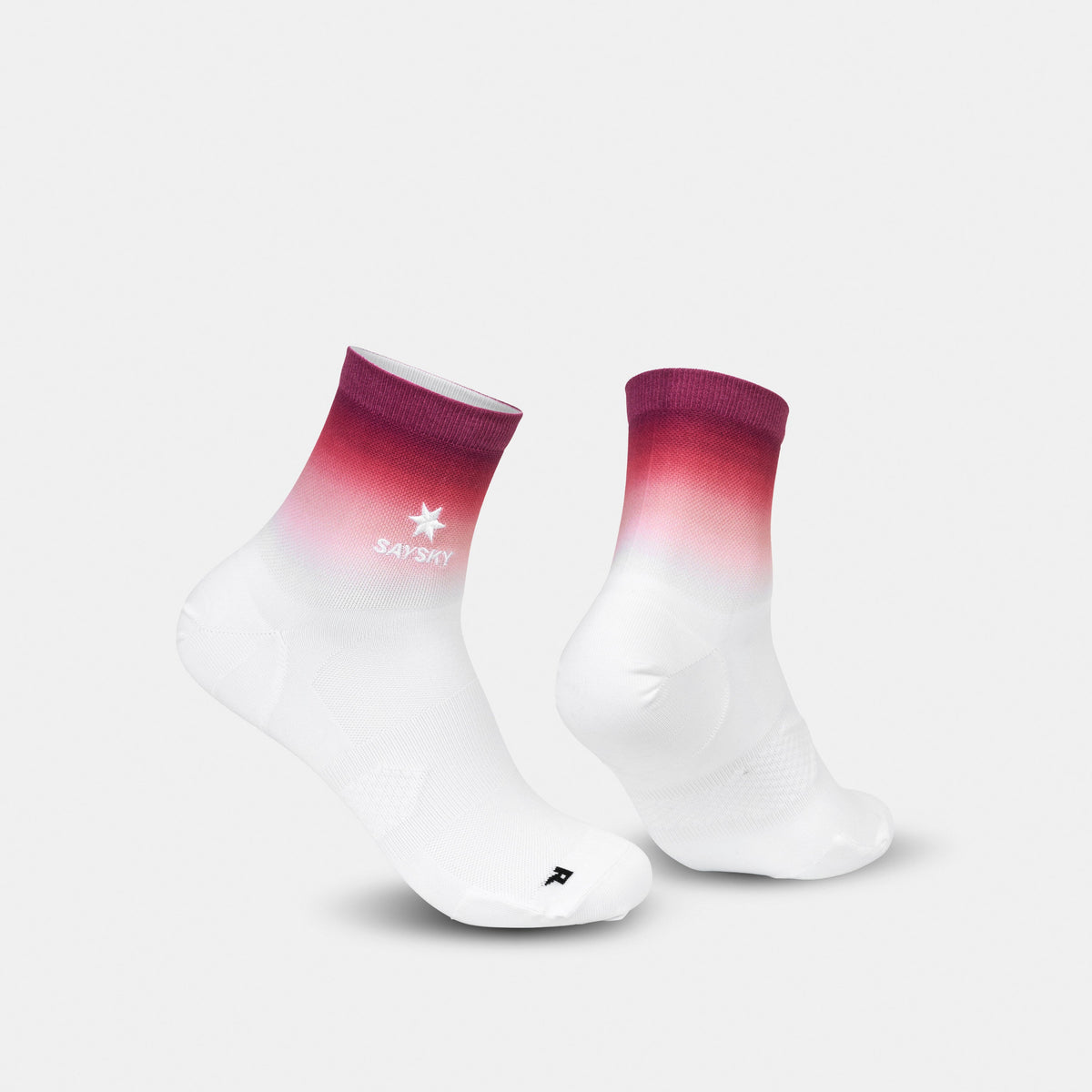 Medias de running SAYSKY Combat Quarter, color rojo - vista del producto
