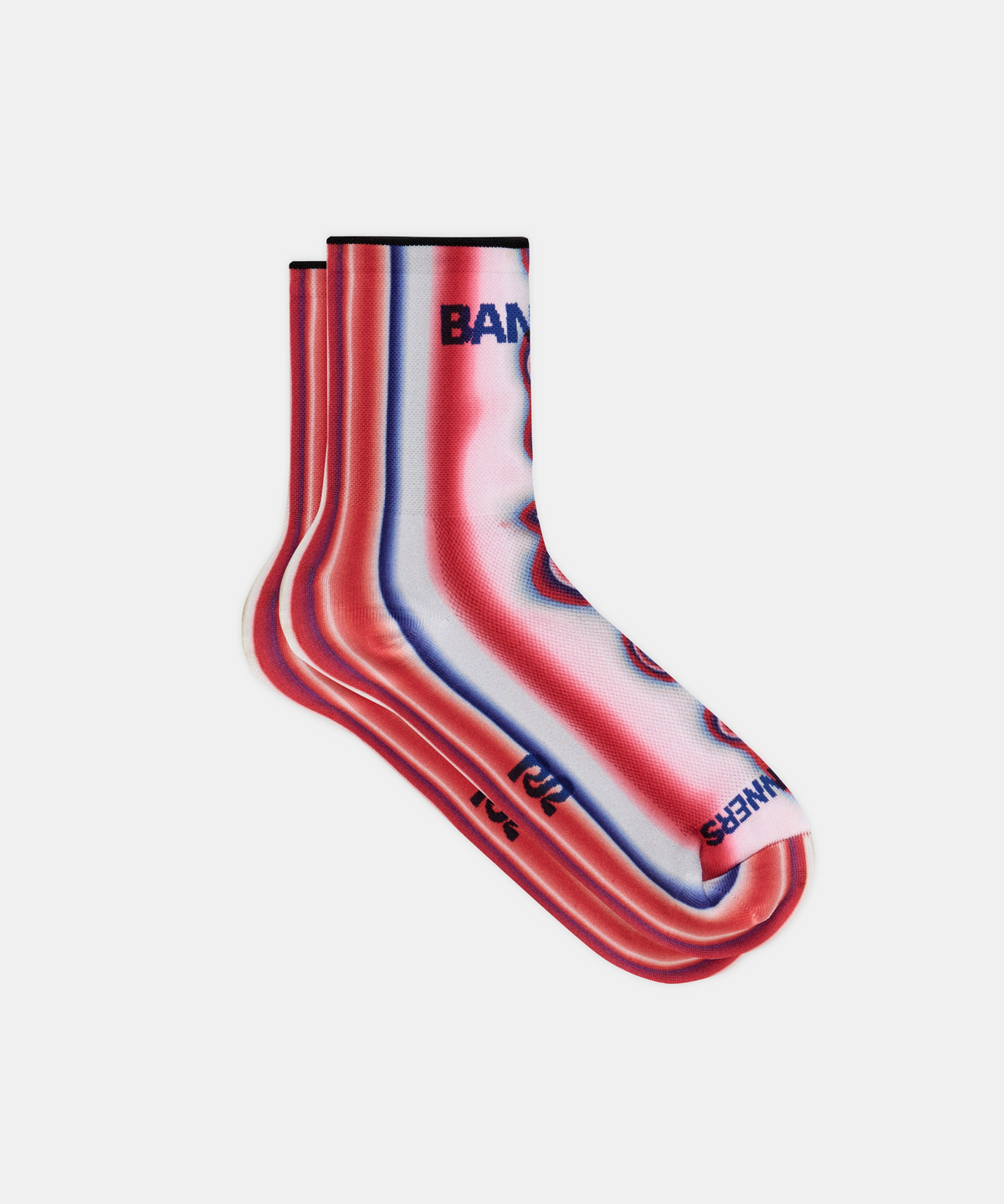 Medias de running Bandit Lite Run, color Melted Stripe Gradient - vista del producto