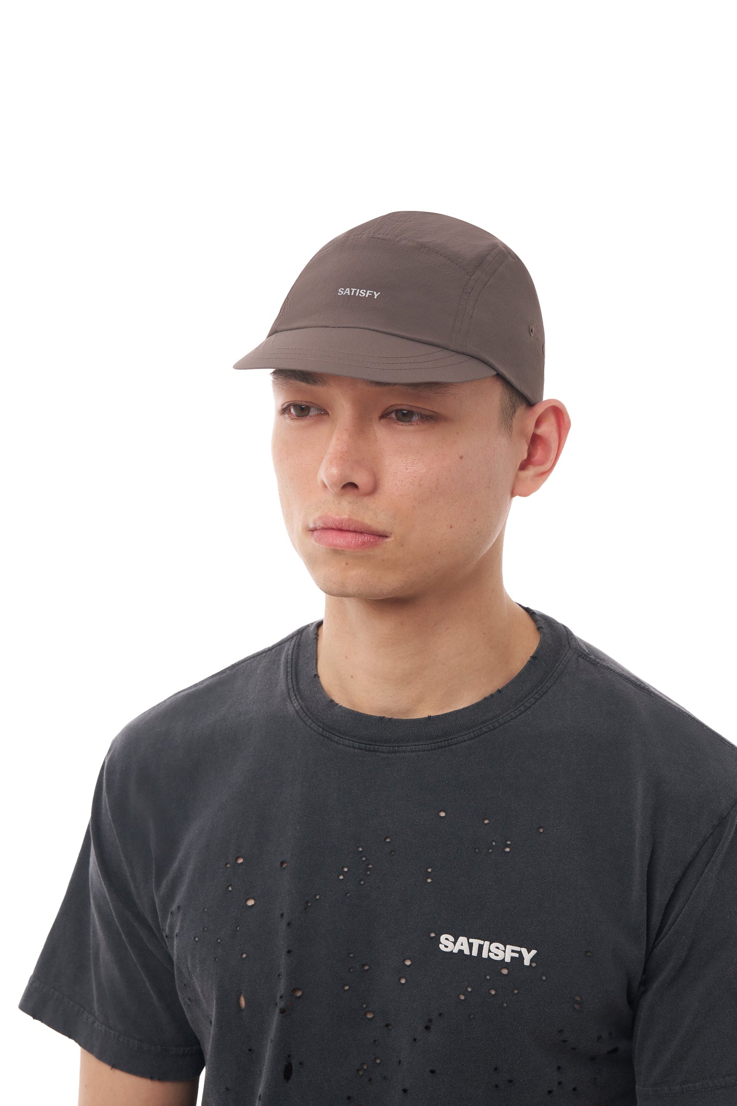 AmbientWarp Cordura Trail Cap Falcon - vista frontal en modelo