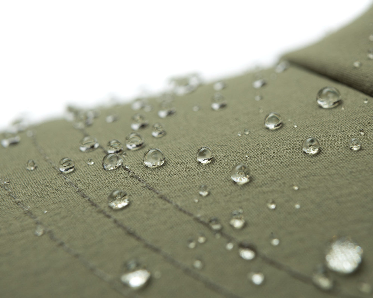 PeaceShell Cordura Trail Cap - detalle del acabado repelente al agua