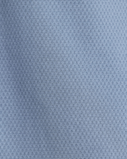 Men's Micromesh Run Tee Steel Horizon - detalle del tejido Micromesh