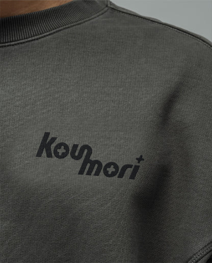 AOP Crewneck Black GD - 4