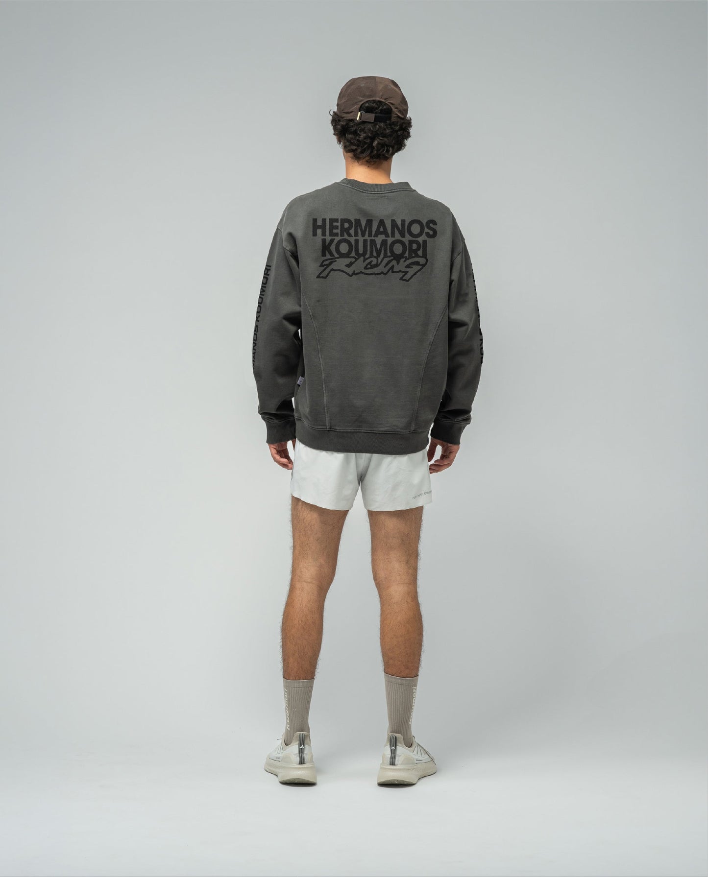 AOP Crewneck Black GD - 2