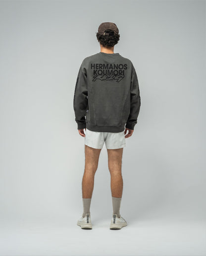 AOP Crewneck Black GD - 2