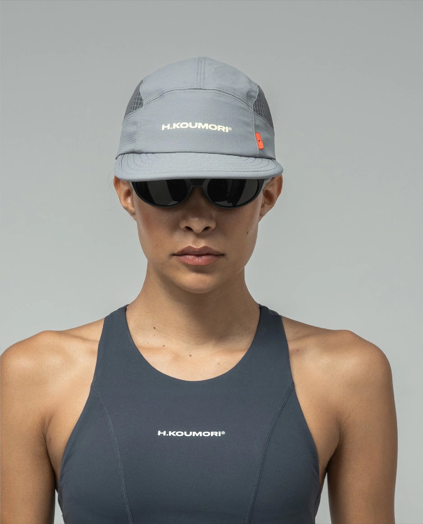 Side Mesh Cap Grey - 3