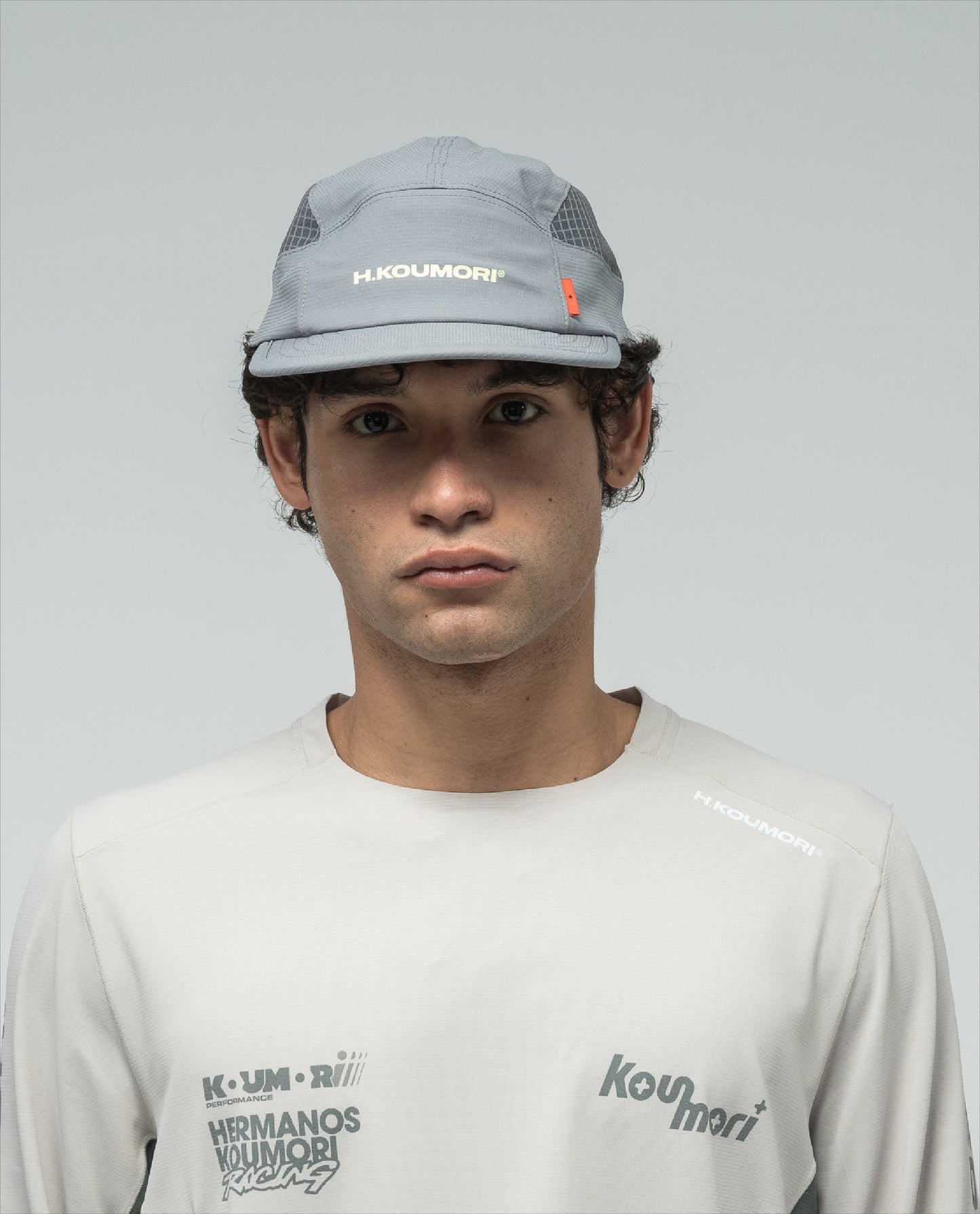 Side Mesh Cap Grey - 2