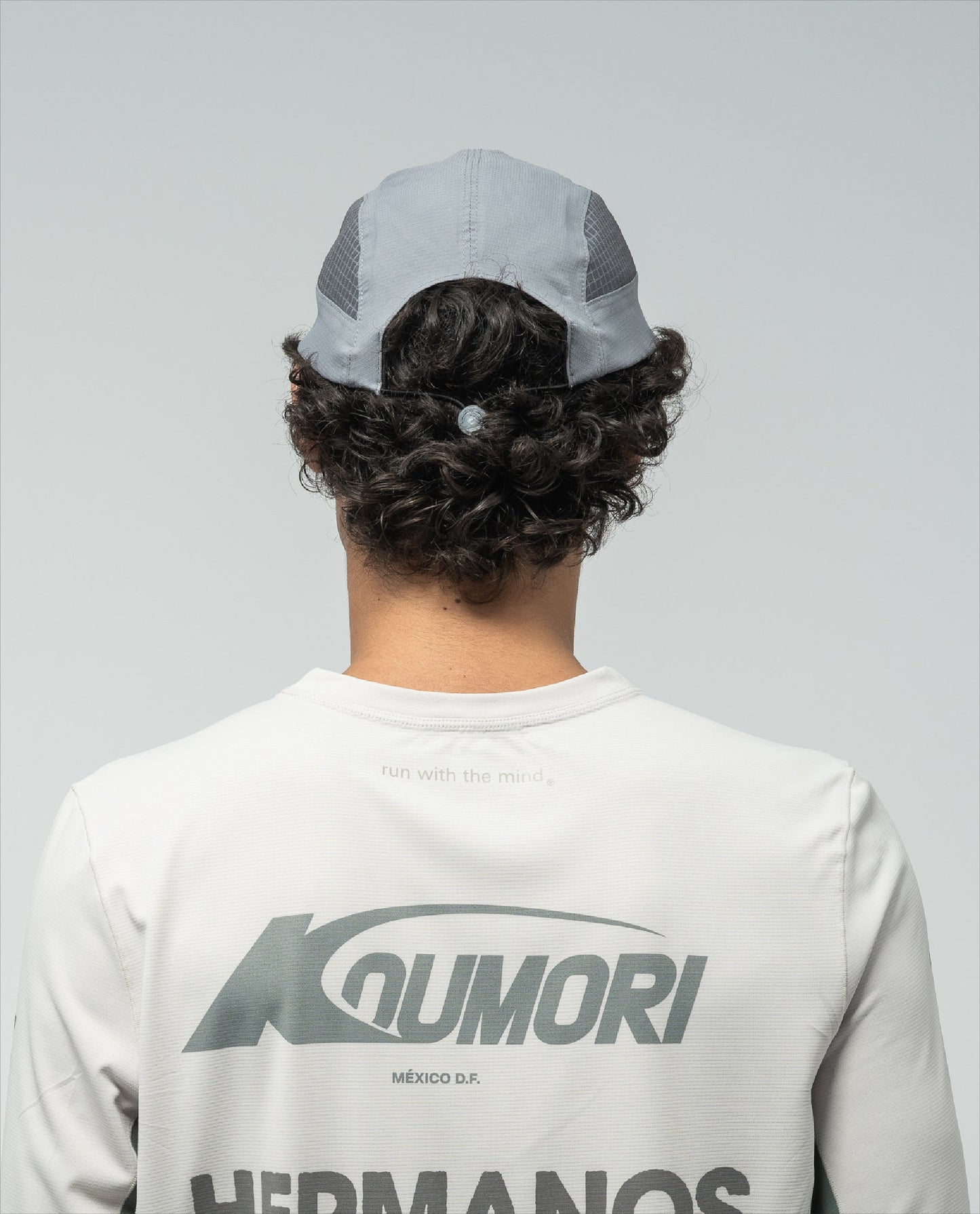 Side Mesh Cap Grey - 4