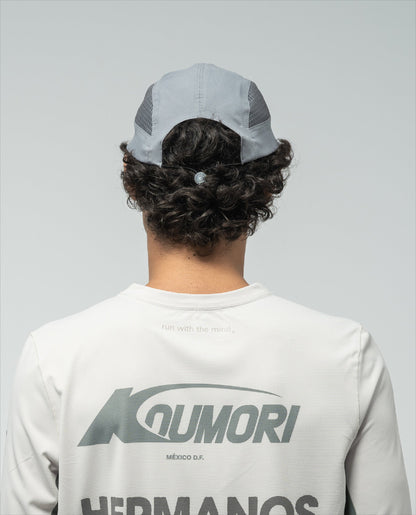 Side Mesh Cap Grey - 4