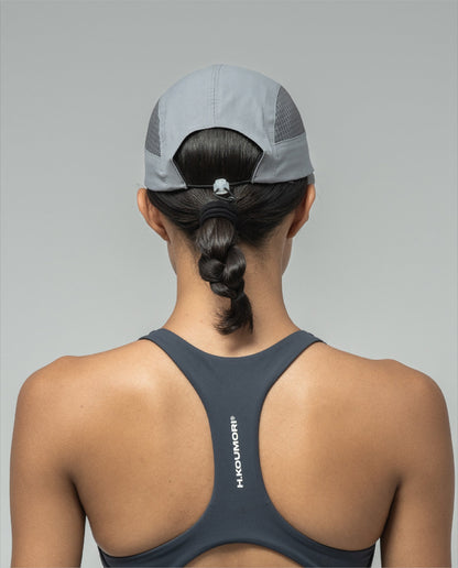 Side Mesh Cap Grey - 5