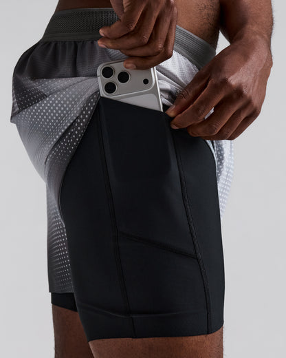 Men's CoolGrid 2-in-1 Run Short