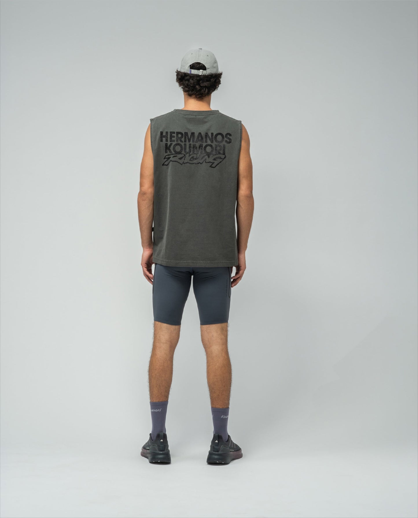 Side Mark Muscle T-Shirt Black GD - 2