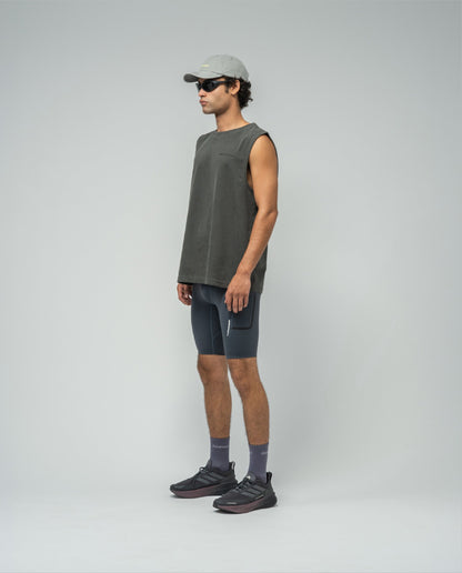 Side Mark Muscle T-Shirt Black GD - 3