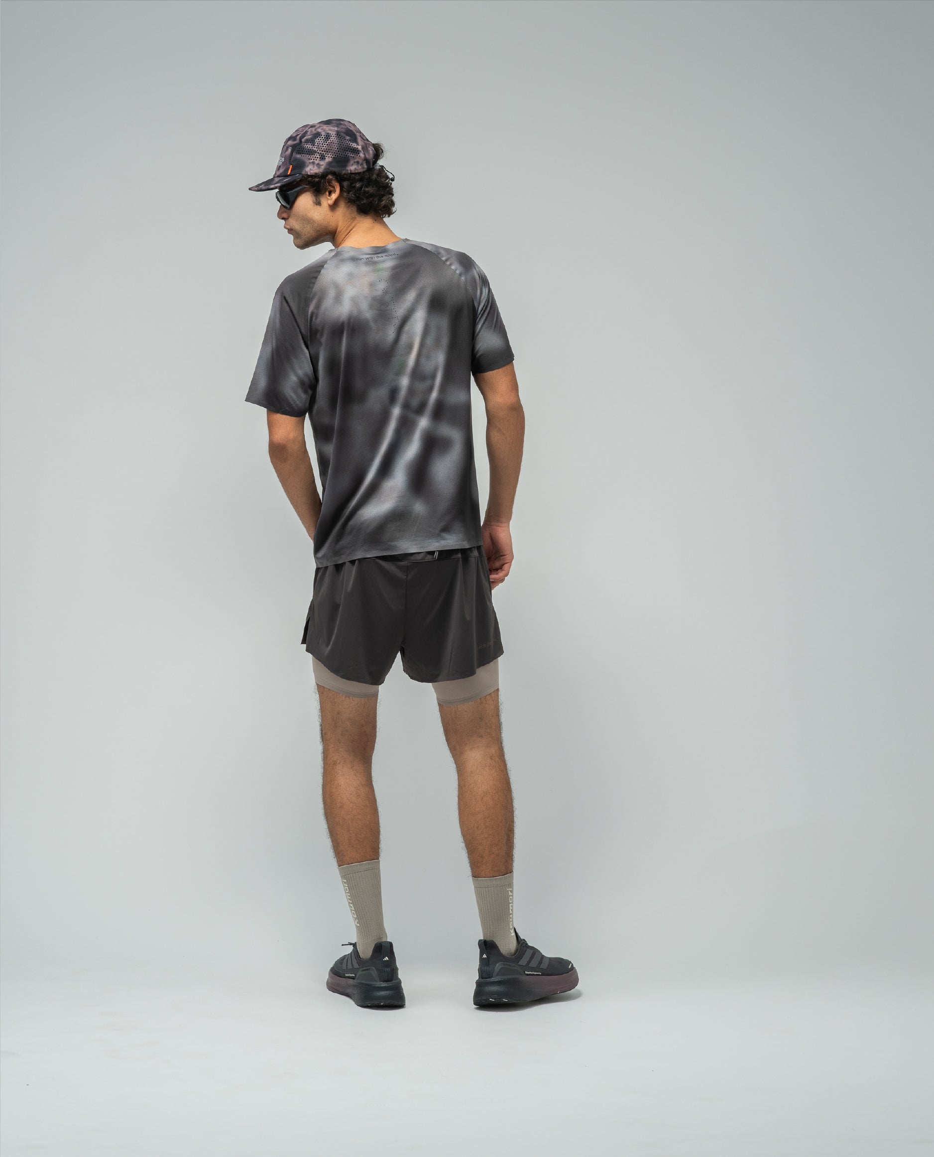Men's Competition T-Shirt Ash Trace - vista lateral
