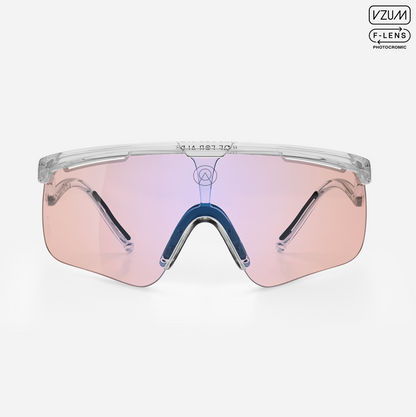 Delta Classic Crystal Frame / Flamingo Lens