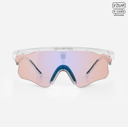 Delta LEI Crystal Frame / Flamingo Lens