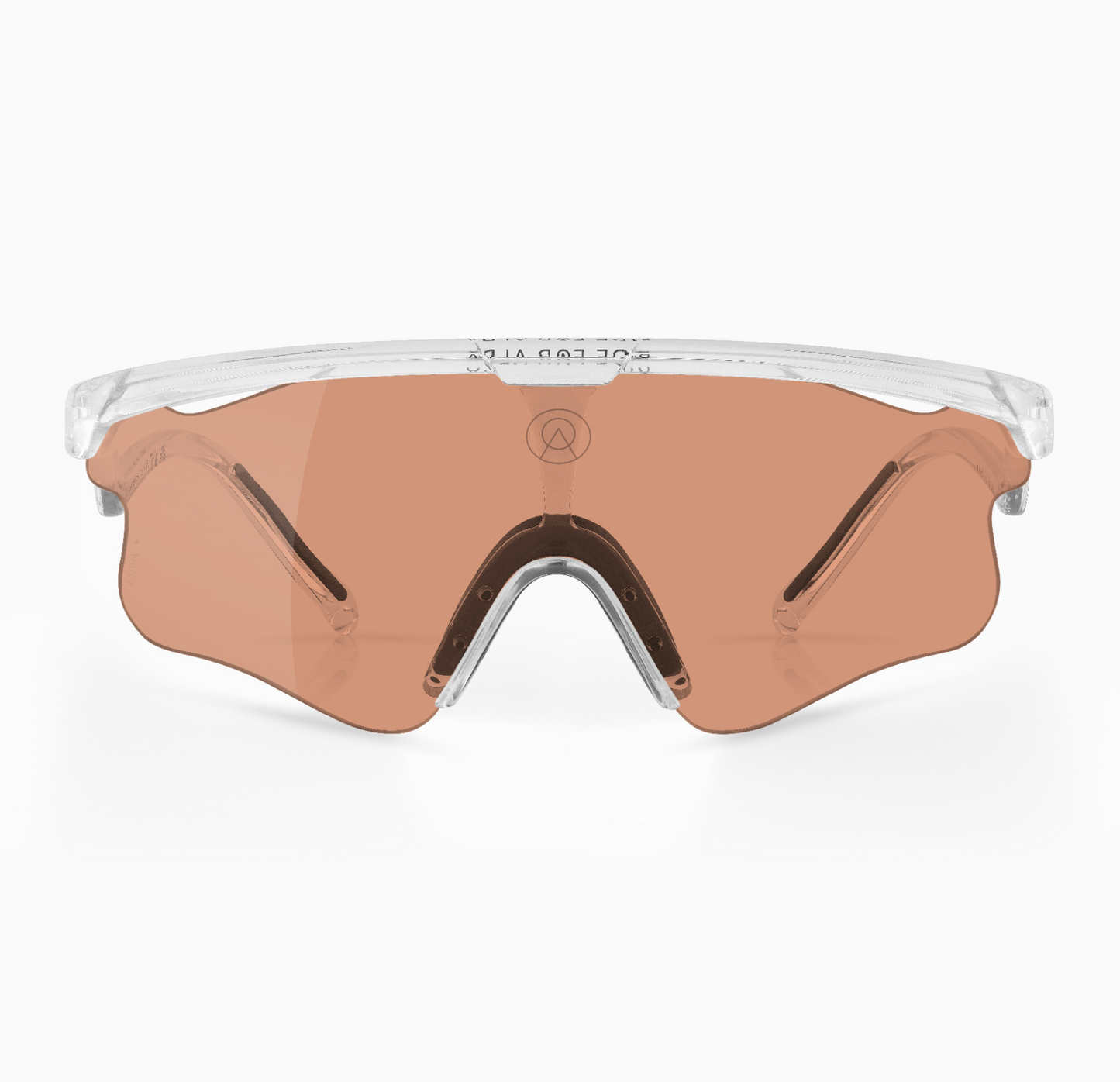 Delta LEI Crystal Frame / Salmon Lens