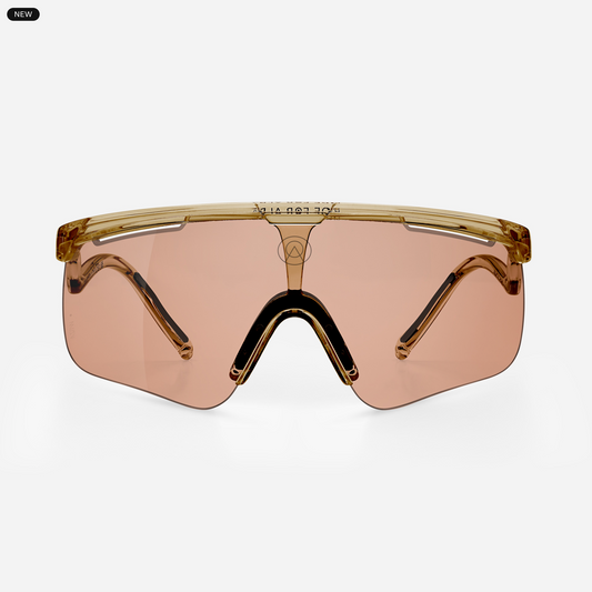 Delta Classic Smoke Frame / Salmon Lens