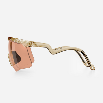 Delta Classic Smoke Frame / Salmon Lens