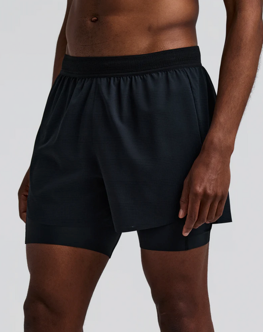 Men's CoolGrid 2-in-1 Run Short