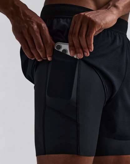 Men's CoolGrid 2-in-1 Run Short