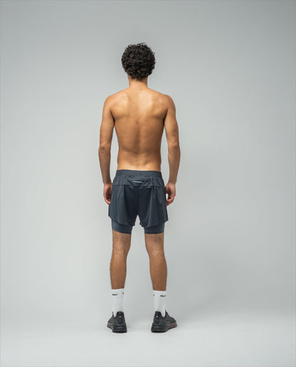 Men's Training Shorts India Ink Ombre Blue