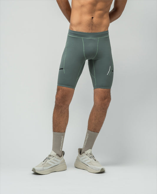 Men's Training Tights Balsam Green