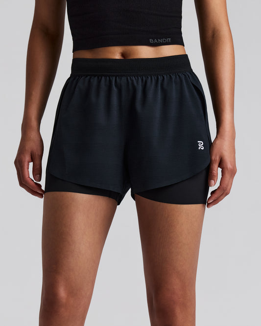 Women's CoolGrid 2-in-1 Run Shorts