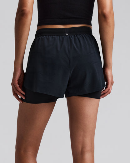 Women's CoolGrid 2-in-1 Run Shorts