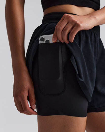 Women's CoolGrid 2-in-1 Run Shorts