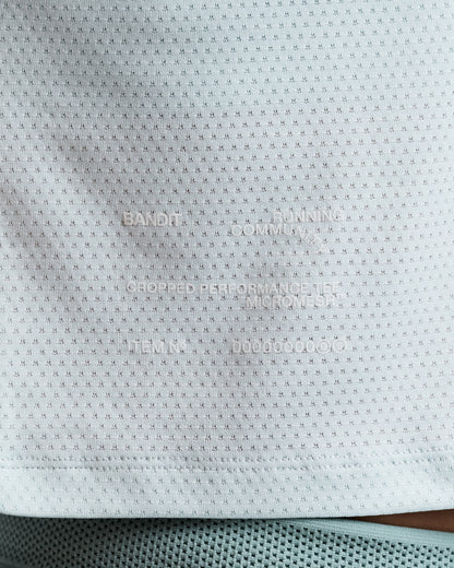Women's Micromesh Cropped Run Tee