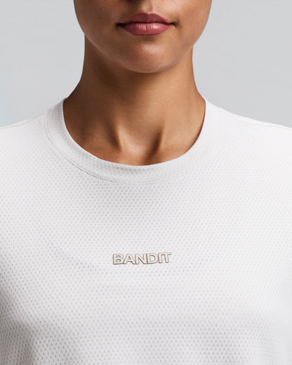 Women's Micromesh Cropped Tee
